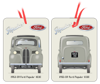 Ford Popular 103E 1953-59 Air Freshener